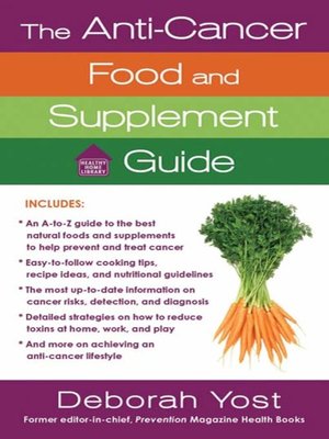 cover image of The Anti-Cancer Food and Supplement Guide